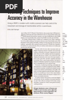 2015 - Rubinger - Counting Techniques To Improve Accuracy in The Warehouse - WMS