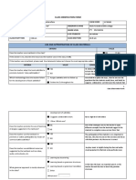 Class Observation Form Updated