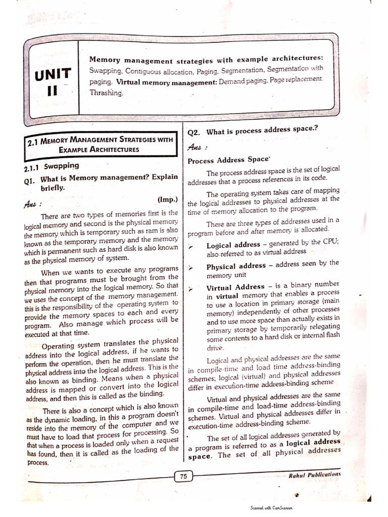 Os 2 & 3 Units | PDF
