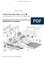 Erupciones y Carenados - 220Sb Mercedes-Benz w111