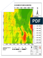 Leyenda: Plano Geoquimico de Plomo en Las Muestras