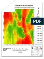 Leyenda: Plano Geoquimico de Cobalto en Las Muestras