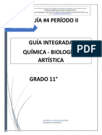 Guia#4. Grado 11° Integral Quimica-Biología-Artistica