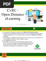 CvSU Open Distance ELearning Student Tutorial University Wide