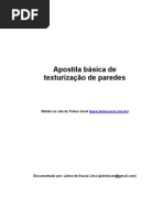 Texturização de paredes