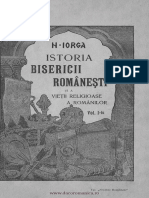 Nicolae Iorga Istoria Bisericii Romanest