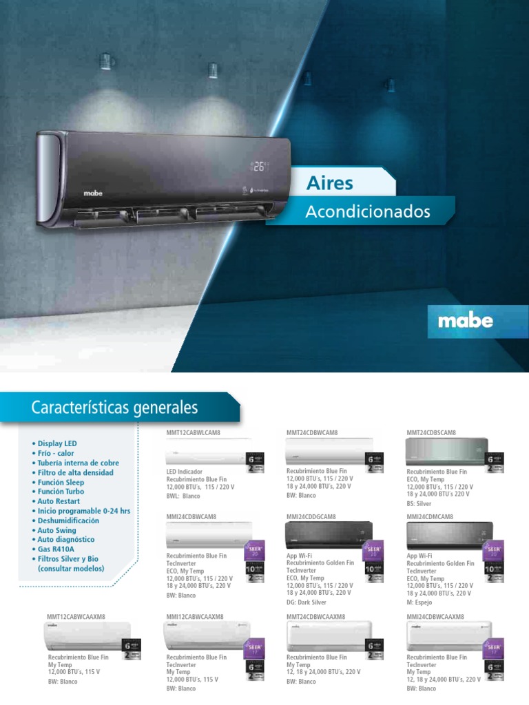 Control De Aire Acondicionado Marca Mabe Amazing Selection boys.velvet.jp