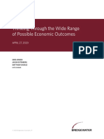 Thinking Through The Wide Range of Possible Economic Outcomes