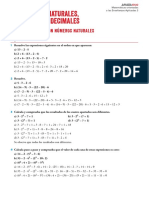 U1 Naturales, Enteros y Decimales