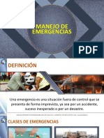 Manejo de Emergencias