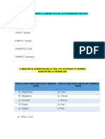 Aprenderemos La Gramatica de Las Siguientes Frutas