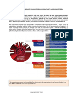 The Crest Cyber Security Incident Response Maturity Assessment Tool