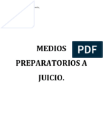 Medios Preparatorios A Juicio - Mecn