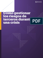 Como gestionar los riesgos de terceros durante una crisis. Galvanize - 2021