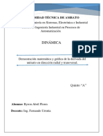 Demostración de La Derivada Del Vector Radial Tansversal - Abril Byron