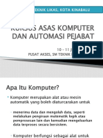 Kursus Asas Komputer Dan Automasi Pejabat