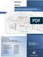 Fashion Marketing Group Assignment