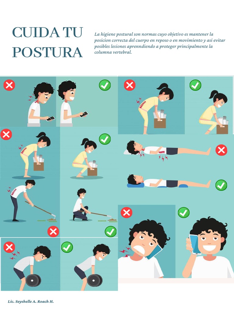 Higiene Postural 3 | PDF