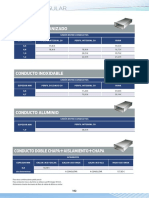 Conducto Rectangular Galvanizado Inoxidable Aluminio Doble Air Rectangular Airtub..