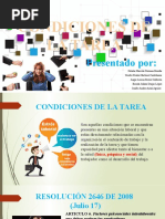 Condiciones de La Tarea