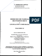 Derecho de Familia de Puerto Rico y Legislación Comparada II