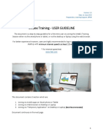 Webex Training User Guideline