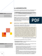 La Argumentación: Estructura Y Rasgos Lingüísticos