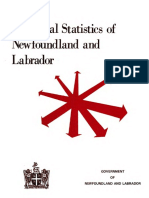 Historical Statistics of Newfoundland and Labrador V2 N2 1979