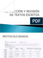 Corrección y Revisión de Textos Escritos