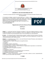 Decreto-2025-29.03.1911 - Converte as Atuais Escolas Complementares Do Estado Em Escolas Normais Primárias