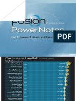Unit 2: Lesson 2 Kinetic and Potential Energy