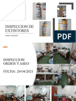 Inspeccion de Extintores