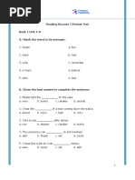 Reading Success 2e 1 Review Test