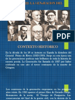Tema 22- Cuarto La Generacion de 1927. (1)