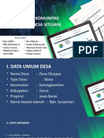 Stase Komunitas MMD Desa Situjaya