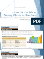 3 - Ciclos Da Materia - 1 Ano