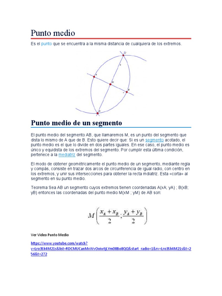 Punto Medio PDF