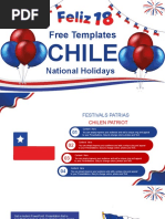 Plantilla de Fiestas Patrias Chile