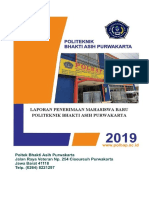 Laporan Hasil Kegiatan PMB Politeknik Bhakti Asih Purwakarta 2019-2020