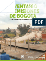 Inventario de Emisiones de Bogota 2018