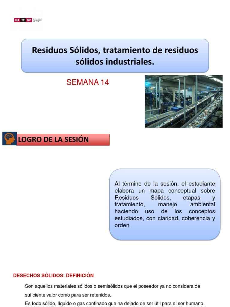 Gestión y Manejo de Residuos Sólidos | PDF | Residuos | Vertedero