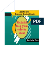 Motricidad Na y Gruesa en La Vida Laboral: AP02-AA3-EV06 Transversal - Brochure Interativo