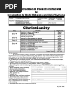 Grade 11 - HUMSS - Araling Panlipunan - World Religions - Week 6