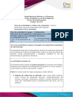 Guía de actividades y rúbrica de evaluación - Unidad 1 - Paso 2 - Desarrollar ejercicios propuestos sobre ángulos