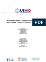 Unwelcome Change: Understanding, Evaluating, and Extending Theories of Democratic Backsliding