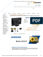 Televisión_Monitor LED Samsung LT24D310NQ_ZX de 23.6_, Resolución 1366 x 768, 8 ms