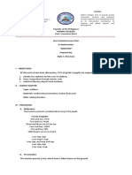 I - Objectives at The End of One Hour Discussion, 75% of Grade 1 Pupils Are Expected To