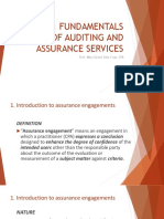 Module 1 Fundamentals of Auditing and Assurance Services