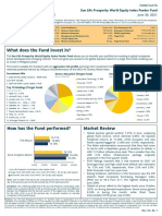 Fund Fact Sheets - Prosperity World Equity Index Feeder Fund