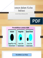 Assesmen dalam Kelas Inklusi